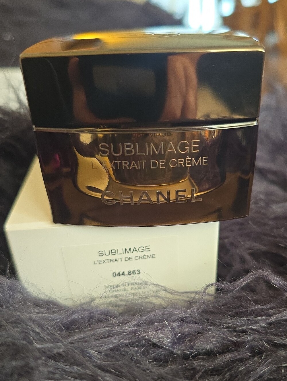 CHANEL Sublimage L’Extrait de Crème – Deep Brown & Gold Jar